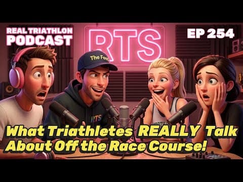 Real Tri podcast 2026 EP20: What Triathletes REALLY Talk About Off Course