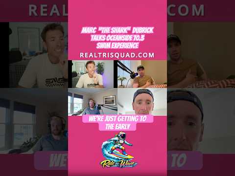 Marc “The Shark” Dubrick Talks Oceanside 70.3 Swim Leg #ironmantriathlete