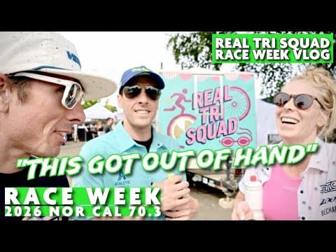 IRONMAN 70.3 Northern California | Road Trip, Racing & Absolute Chaos