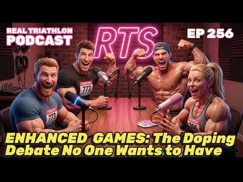 ENHANCED GAMES & Developing Race Day Confidence | Real Triathlon Podcast EP 256